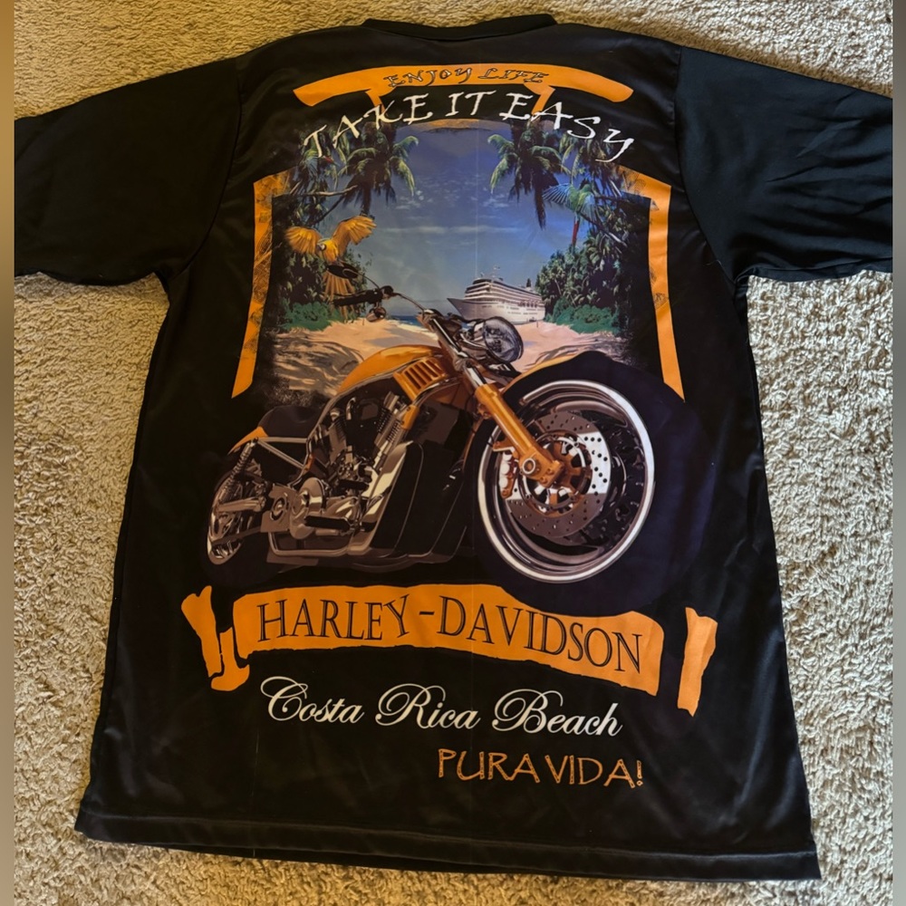 Harley Davidson Costa Rica Collectors Edition Shirt